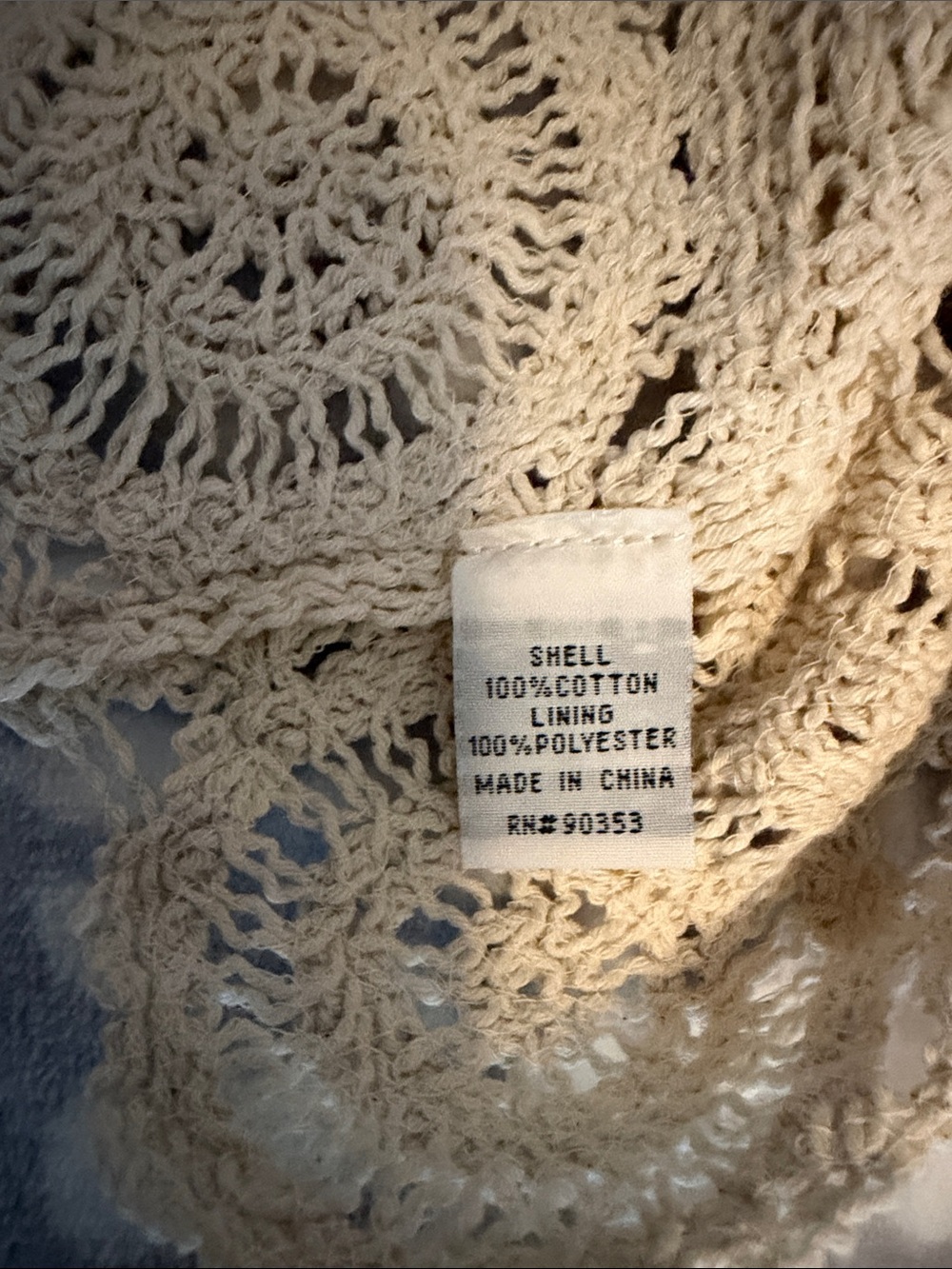 Rebellion Cream Crochet Camisole Tank Bundle - Picture 7 of 12